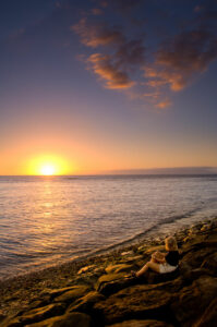 Kathy's First Maui Sunset