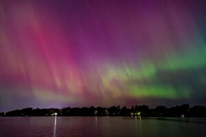 Northern Lights, Skogman Lake, Minnesota