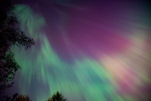 Northern Lights, Skogman Lake, Minnesota